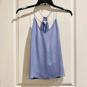 J. Crew Periwinkle Blue Silk Camisole Top